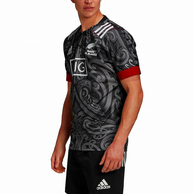 【ALL BLACKS】 adidas アディダス マオリ オールブラックス ジャージ ラグビージャージ 2020/21 ラグビー JIK40