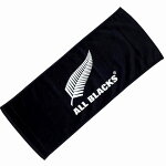 【ALLBLACKS】オールブラックスプリントフェイスタオルラグビーニュージーランド代表オフィシャルグッズ