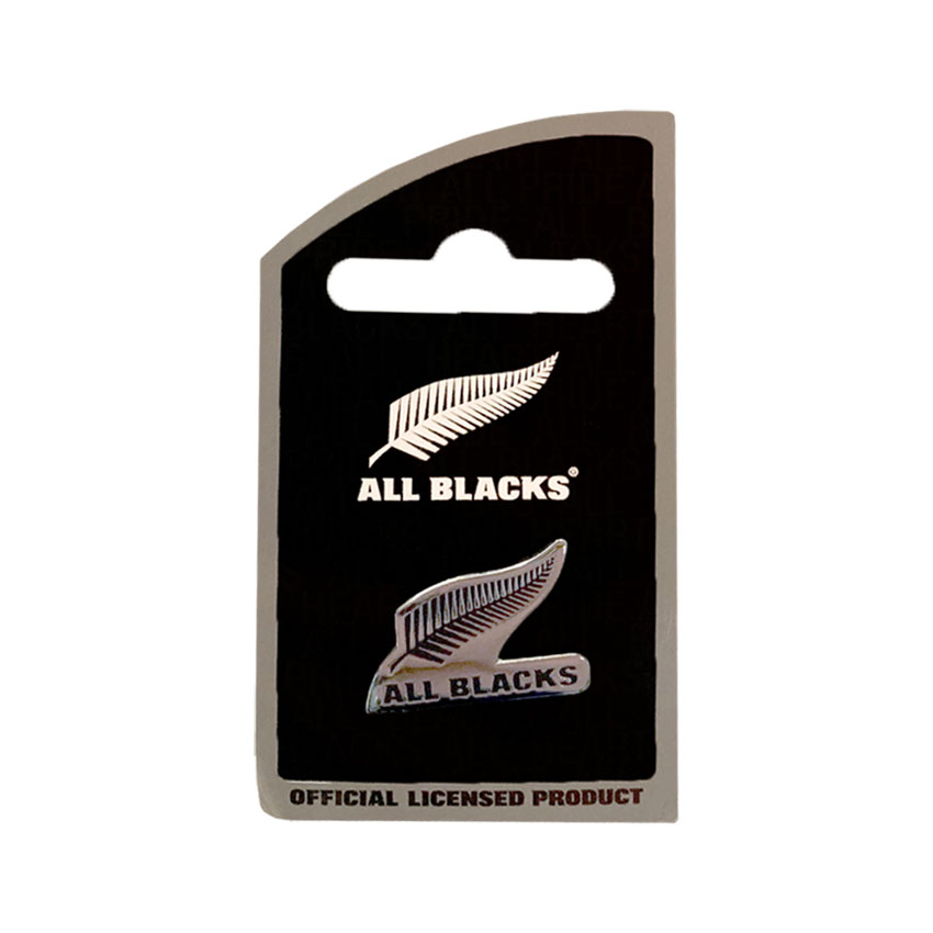 【ALL BLACKS】 オールブラックス ロゴピンバッジ 