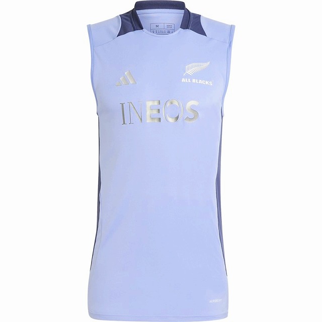 adidas アディダス ALL BLACKS オールブラックス AEROREADY ノースリーブ Tシャツ シャツ トップス オールブラック ラグビー JUJ17 IX0712