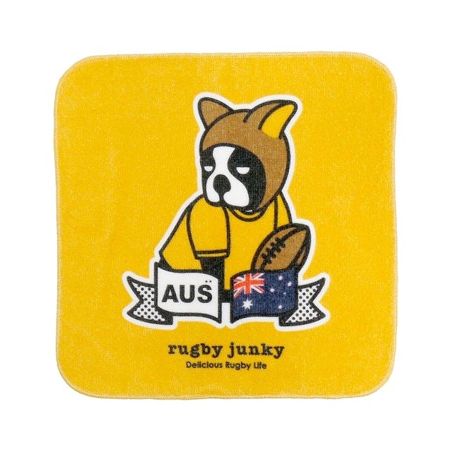 【RUGBY JUNKY】 ラグビージャンキー オーストラリア代表 ミニタオル ラグビー RJ19301