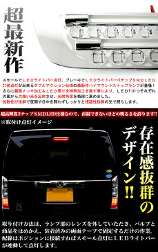 NBOX ステップワゴン フリード LED21発搭載 T20型 鏡面 加工 LEDライトバー搭載ハイマウントストップランプ バックランプ FJ3231