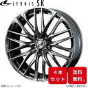 ウェッズ ホイール レオニスSK インプレッサWRX STI GRB/GRF/GVB/GVF スバル 18インチ 5H 4本セット 0038336 WEDS(2)