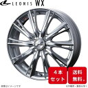 ウェッズ ホイール レオニスWX ポルテ 140系 トヨタ 17インチ 4H 4本セット 0033880 WEDS(2)