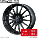 ウェッズ ホイール レオニス ナヴィア05 レガシイアウトバック BS9 スバル 17インチ 5H 4本セット 0036272 WEDS(2)