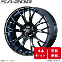 ウェッズ ホイール ウェッズスポーツ SA-20R マークX 130系 トヨタ 18インチ 5H 4本セット 0072742 WEDS(2)