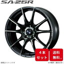 ウェッズ ホイール ウェッズスポーツ SA-25R マークX 120系 トヨタ 16インチ 5H 4本セット 0073697 WEDS(2)