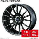 ウェッズ ホイール ウェッズスポーツ SA-35R ウィッシュ 20系 トヨタ 18インチ 5H 4本セット 0073612 WEDS(2)