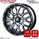 アルミホイール ステップワゴン RP系 ホンダ インターミラノ マッドバーン XR-800M 4本 17インチ 5穴 【17×7.0 5-114.3 INSET48 MBK/DP】(2)