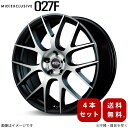 アルミホイール アテンザ/アテンザワゴン GJ系 マツダ 【19×7.5J 5-114.3 INSET48 セミグロスガンメタ/ポリッシュ】 マルカ MID エクスクルーシブ 027F 2本セット 19インチ 5穴 インセット48(2)