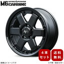 アルミホイール プリウスα 40系 トヨタ 【17×7.0J 5-114.3 INSET42 ガンブラック】 マルカ MID ナイトロパワー M6カービン 4本セット 17インチ 5穴 インセット42 1台分(2)