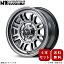 アルミホイール シビックセダン/シビックハッチバック FC/FK系 ホンダ 【16×7.0J 5-114.3 INSET40 スティールクリア】 マルカ MID ナイトロパワー M16アサルト 4本セット 16インチ 5穴 インセット40 1台分(2)