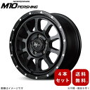 アルミホイール クラウン 220系/AZSH20系 トヨタ 【17×7.0J 5-114.3 INSET42 セミグロスブラック/マシニング】 マルカ MID ナイトロパワー M10パーシング 4本セット 17インチ 5穴 インセット42 1台分(2)
