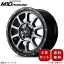 アルミホイール レガシーアウトバック BT5 スバル 【17×7.0J 5-114.3 INSET42 ブラック/DC+マシニング/ブラッククリア】 マルカ MID ナイトロパワー M10パーシング 4本セット 17インチ 5穴 インセット42 1台分(2)