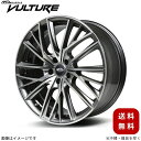 アルミホイール IS-F 20系 レクサス 【19×8.0J 5-114.3 INSET45 ハイパーシルバーポリッシュ】 マルカ MID ヴァルチャー 1本 19インチ 5穴 インセット45(2)