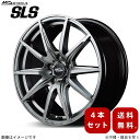 アルミホイール ステップワゴン RK系 ホンダ 【18×7.0J 5-114.3 INSET55 メタリックグレー】 マルカ MID SLS 4本セット 18インチ 5穴 インセット55 1台分(2)