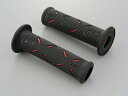 デイトナ PROGRIP 耐振GELシリーズ #717 耐震GEL エンド貫通 ブラック/レッド 122mm 98037 DAYTONA