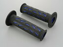 デイトナ PROGRIP 耐振GELシリーズ #724 耐震GEL エンド貫通 ブラック/ブルー 120mm 98065 DAYTONA