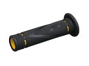 デイトナ PROGRIP 耐振GELシリーズ #838 耐震GEL エンド貫通 ブラック/イエロー 122mm 98154 DAYTONA