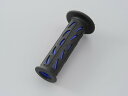 デイトナ PROGRIP 原付モデル用ショートタイプ #724Mini 耐震GEL エンド貫通 ブブラック/ブルー 115mm 98077 DAYTONA