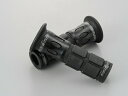 デイトナ PROGRIP 原付モデル用ショートタイプ #744 スタンダードラバー エンド貫通 ブラック/ブラック 115mm 98104 DAYTONA