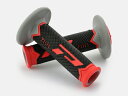 デイトナ PROGRIP オフロード用グリップ #788 耐震GEL エンド貫通 レッド 115mm 98113 DAYTONA
