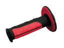 デイトナ PROGRIP オフロード用グリップ #798 耐震GEL エンド非貫通 ブラック/レッド 115mm 98144 DAYTONA