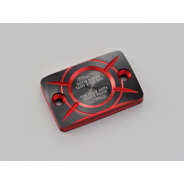 デイトナ PREMIUM ZONE 角型マスターシリンダーキャップ HONDA-B レッド 98274 DAYTONA 送料無料