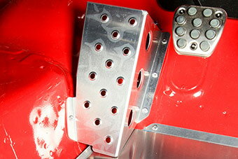 オクヤマ ドライバーフットレスト シビック タイプR FD2 ホンダ OKUYAMA 313 234 0