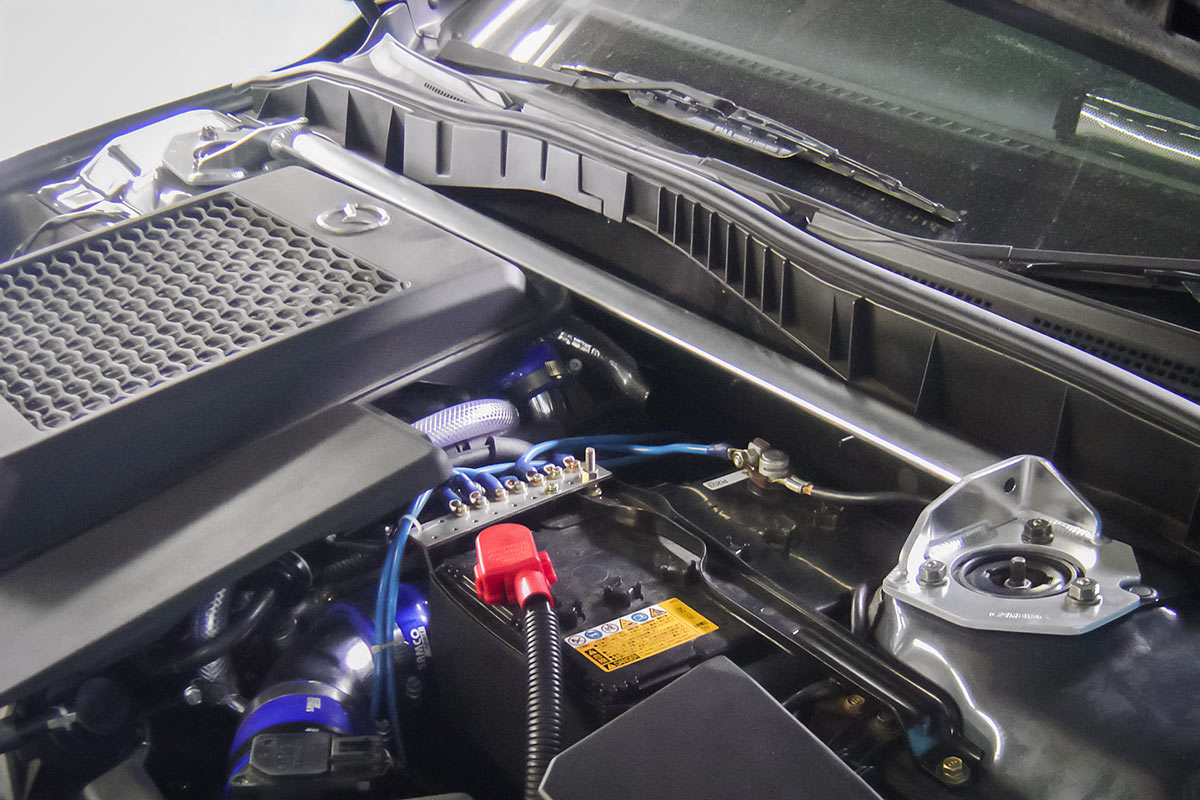 オクヤマ ストラットタワーバー Iタイプ マツダ マツダスピード アテンザ GG3P フロント スチール OKUYAMA 611 419 0