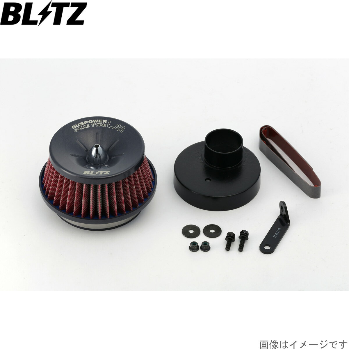 ブリッツ エアクリーナー サスパワーLM-RED デイズ B21W 日産 3B20(Turbo) E4 BLITZ 59203