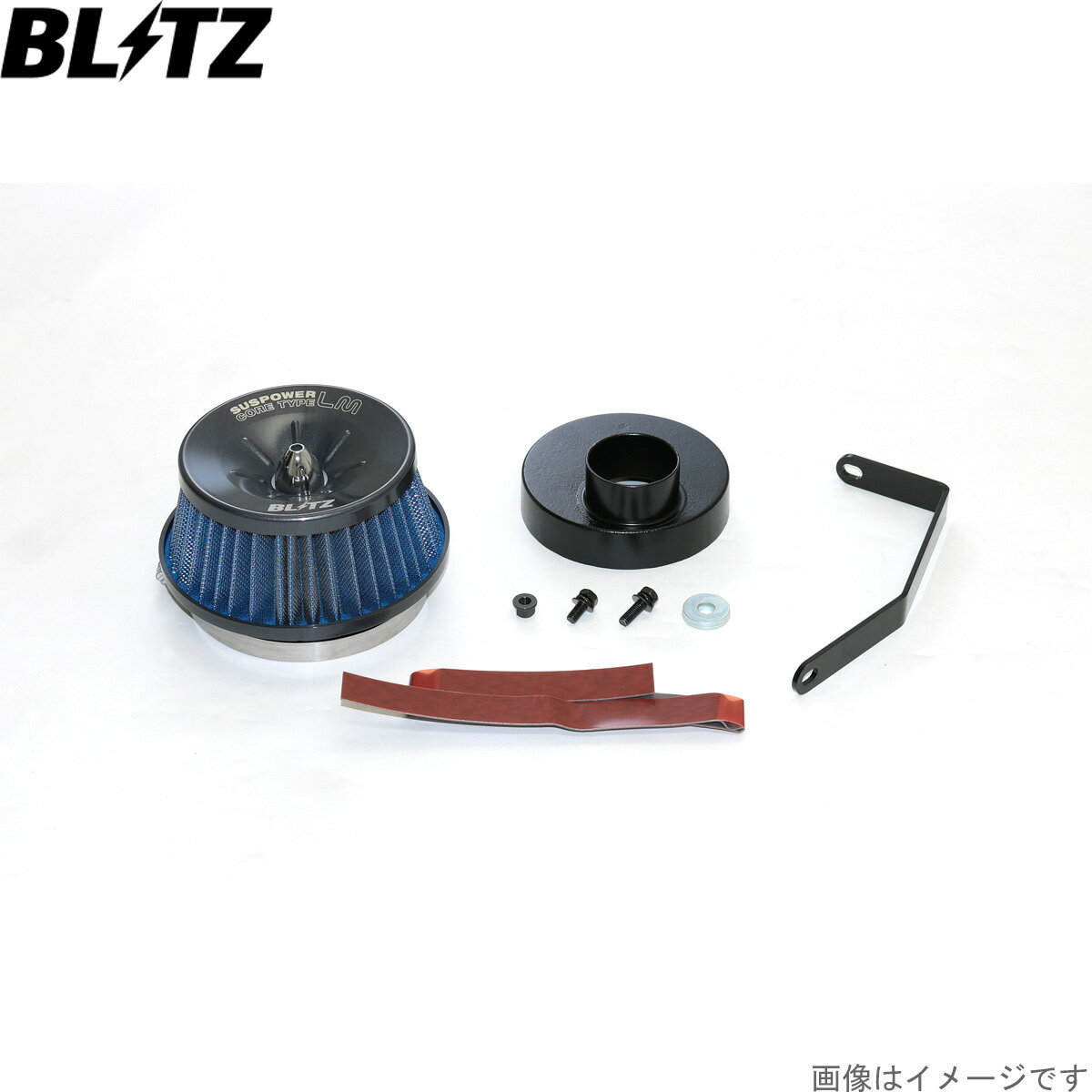 ブリッツ エアクリーナー サスパワーLM eKスポーツ H81W 三菱 3G83(Turbo) E3 BLITZ 56078