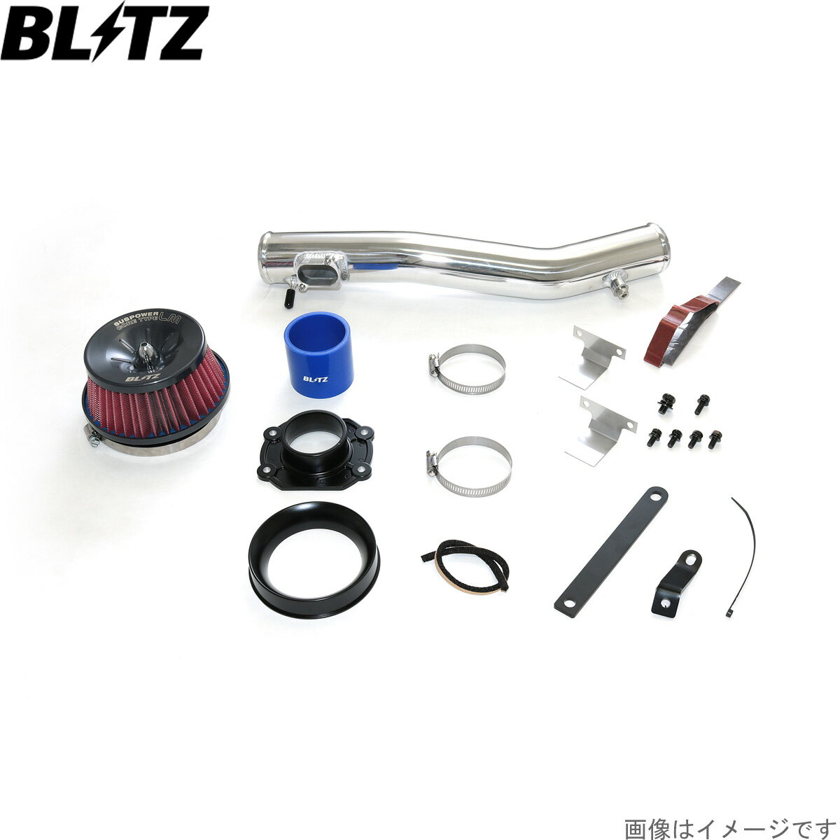 ブリッツ エアクリーナー サスパワーLM-RED スイフトスポーツ ZC33S スズキ K14C(Turbo) E4 BLITZ 59254