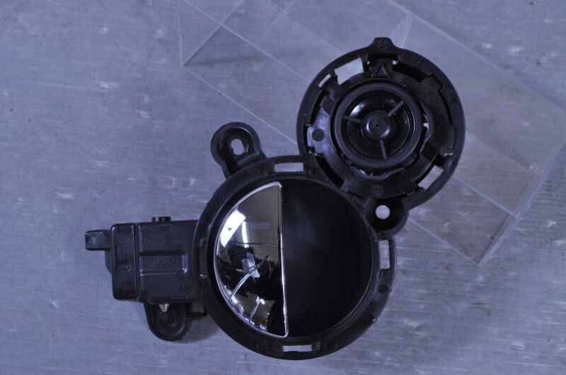 ミニ ONE R50 右ハンドル 前期(RA16) 純正 破損無 取付OK 動作保証 左 ドア インナーハンドル ツィータ セット k081851 中古20240420