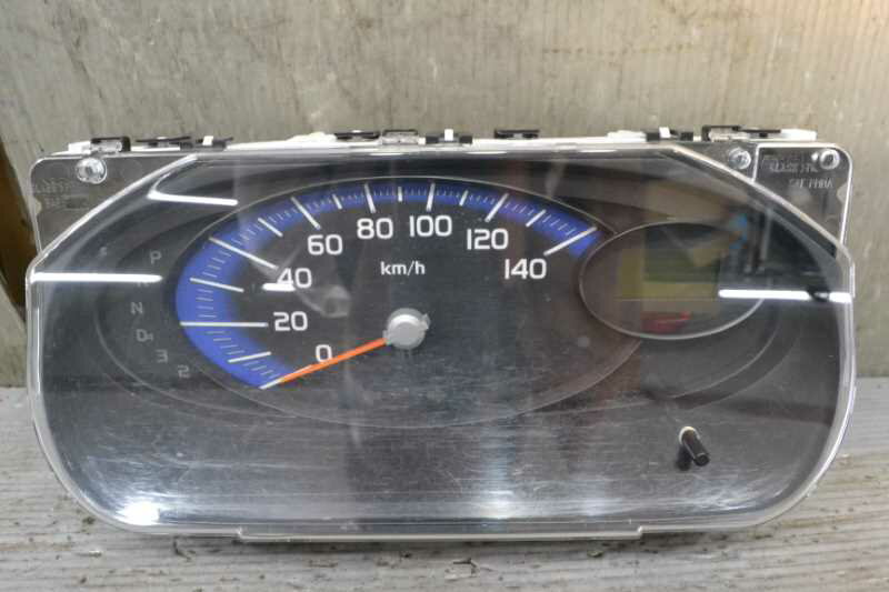 ムーヴ コンテ L 前期(L575S L585S) 純正 破損無 取付OK 動作保証 スピードメーター 133410km / 83800-B2801 k070565 中古20230401