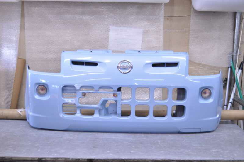 ピノ S 後期(HC24S) 純正 破損無 取付OK フロントバンパー ウィンカー付 ZKS 71711-72JE0 /62022-4A02B k090783 中古20250623