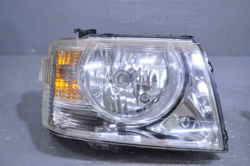 EK ワゴン 前期(H81W) 純正 スタンレー 破損無 取付OK 動作保証 右 ヘッドライト ハロゲン P2191 / MR598004 k086321 中古20241004