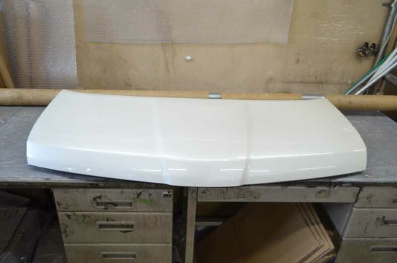 ゼスト スパーク W 後期(JE1 JE2) 純正 破損無 取付OK ボンネット フードパネル ヒンジ付 NH624P / 60100-SYA-010ZZ k092649 中古20251018