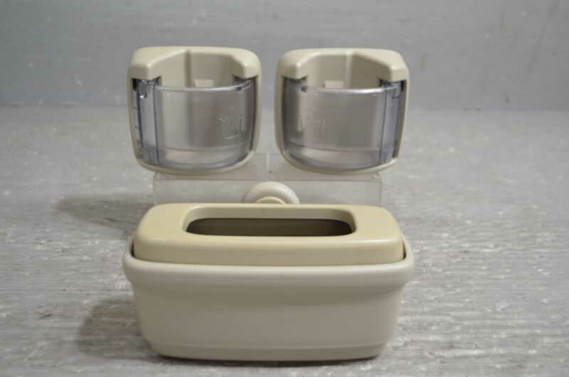 ekワゴン 前期(H82W) 純正 破損無 取付OK 動作保証 ドリンクホルダー 左右 小物入れ ダストボックス トリム 62S 右 左 NF2 2R9R-0 /MR590598YB 7255A001YA k092799 中古20251022