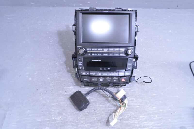 ヴェルファイア 前期(GGH20) 純正 フジツーテン 破損無 取付OK 動作保証 HDDナビ オーディオデッキ エ..