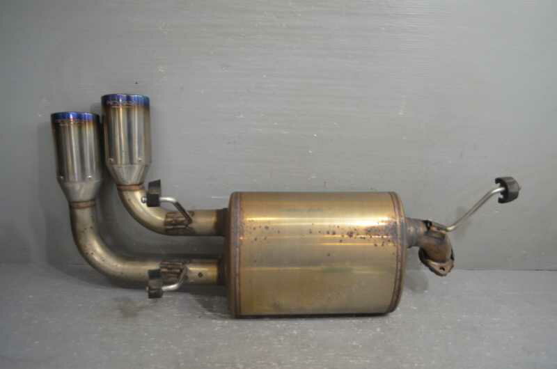 インプレッサ 20IS 前期(GP7) 社外 ガナドール 破損無 取付OK リアマフラー 100Φ JQR10121145S k093809 中古20251222