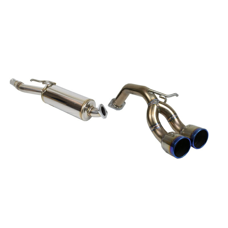 【車検対応】ロッソモデロ COLBASSO Ti-C マフラーデリカミニ マフラー B38A 4WD ターボ 専用三菱 デリカミニ マフラー W出しマフラー