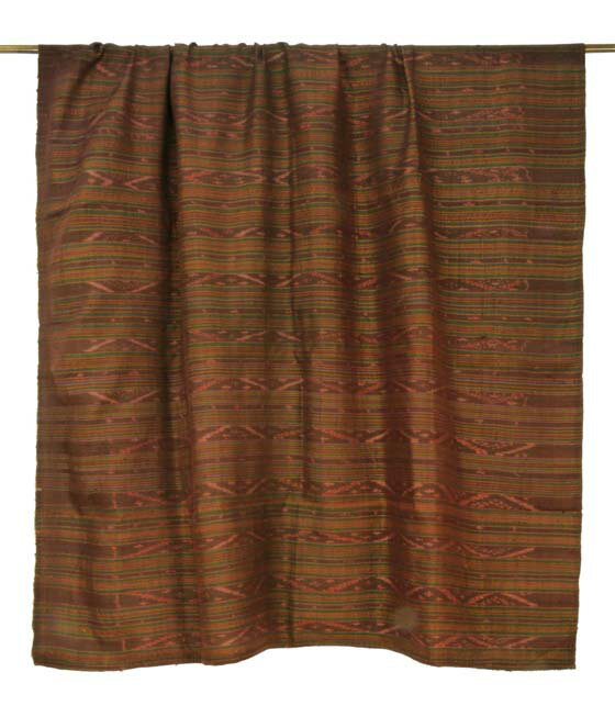 オールド マッドミー シルク サロン 古布 タイの絣織り 巻きスカート タペストリー