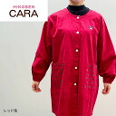 HIKOSEN CARA 黒ねこキョロちゃんの 前面ボタン留めかっぽう着 ap23-018 綿100％ コットン アップリケ 刺繍 猫 猫柄 かわいい おしゃれ 猫グッズ オリジナル ヒコウセン カーラ かーら ひこうせん 飛行船 ギフト包装無料