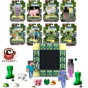 マインクラフト MINECRAFT ベーシックフィギュア Kアソート フィギュア8体入り 986K-GTP08 対象年齢6歳以上 セット内容ダイヤモンド装備スティーブx1、ブタx1、ネコx1、エンダーマンx1、カエルx1、スティーブx1、クリーパーx2 商品の特徴 Minecraftのキャラクターを、ゲームに登場する姿で忠実に再現。6種類集めるとエンドポータルを組み立てることができます。 商品の詳細 マインクラフトの世界をそのままに。 マインクラフトは、世界中の1億人以上の人々に愛されているグローバルブランドです。 ゲームとして始まったものが、今ではクリエイティブな表現のためのプラットフォームやキャンバスとなっており、長く親しまれるエンターテインメントフランチャイズに進化しています。 お誕生日、クリスマスプレゼント、入園・入学祝いなど記念日でのプレゼントにぴったりです。