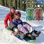 【 AGIT Vipernex 】 スノー スレッド 2人乗り 127cm 20005091人乗り 雪 そり ソリ 大型ソリ スキー スノーパーク 冬 雪遊び ウィンタースポーツ 高密度のフォーム 牽引ロープ 耐荷重 84kg オレンジ グリーン コストコ