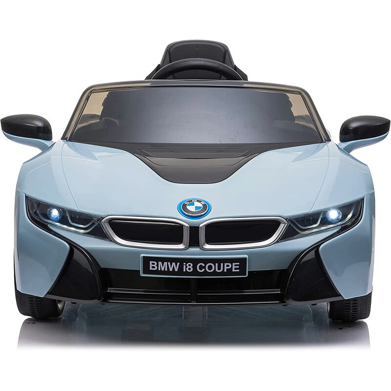 ★直送★　【送料無料】子ども用電動乗用カー BMW i8 クーペ【COSTCO コストコ】車 おもちゃ 大きい 運転 乗る 乗り物 男の子 ブルー 青 ホワイト 白 ライドオン 誕生日 プレゼント 充電式 正規ライセンス ドア クラクション