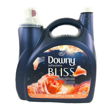 【costco コストコ】【Downy ダウニー】アンバー インフュージョン ブリス 3.4L 衣類用 柔軟剤 超濃縮 液体 Downy infusions BLISS