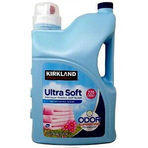 【costco コストコ】【KIRKLAND カークランド】SIGNATURE 衣料用柔軟剤ウルトラソフト プレミアムファブリックソフナー 5.53L