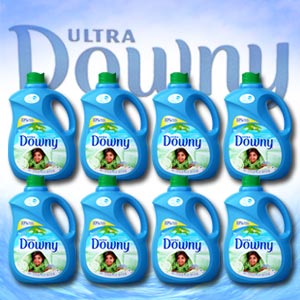 【キャッシュレス還元P9】【Downy ウルトラダウニー】柔軟剤　箱買い★ウルトラダウニー　マウンテンスプリング（緑）　3.06L×8本【輸入洗剤】【RCP】05P30May15